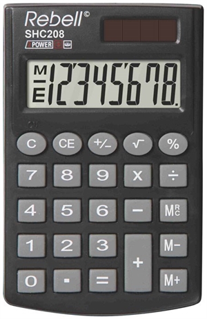 Calculadora de bolso Rebell HC208